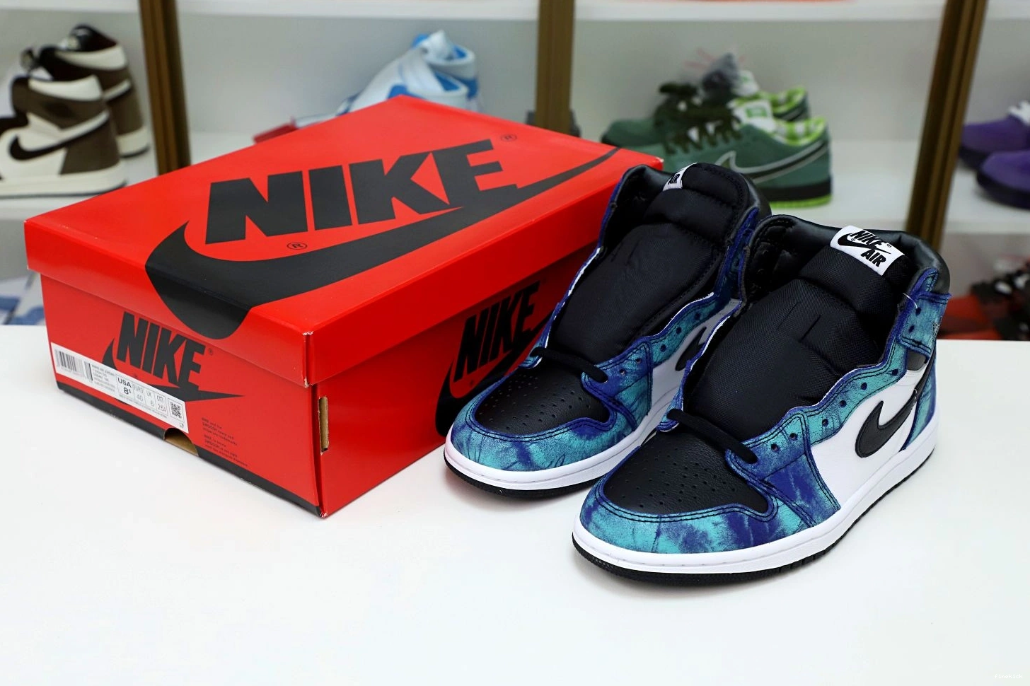 High Jordan OG Tie-Dye 1 Air  0726